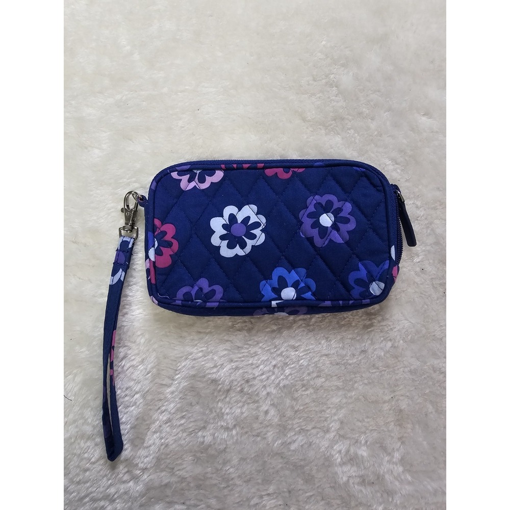 Vera Bradley Quilted Zip Wristlet Wallet